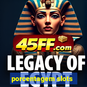 porcentagem slots